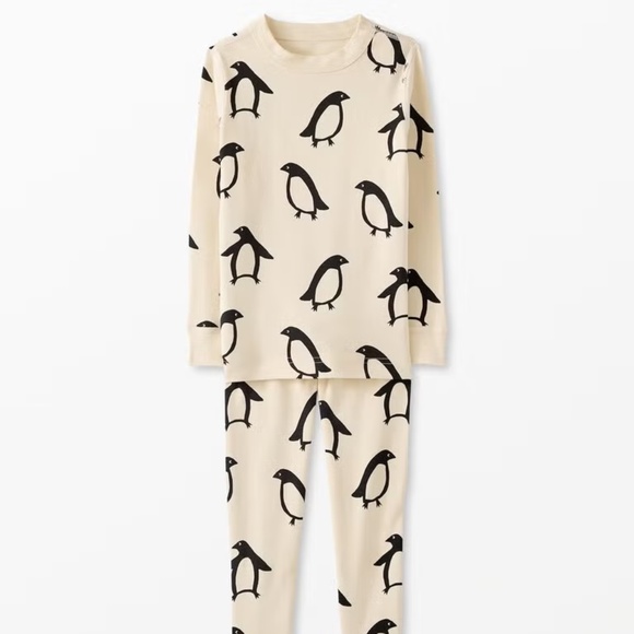 Hanna Andersson Other - NEW Hanna Andersson Women's Medium Squeaky The Penguin Long John Pajama Set